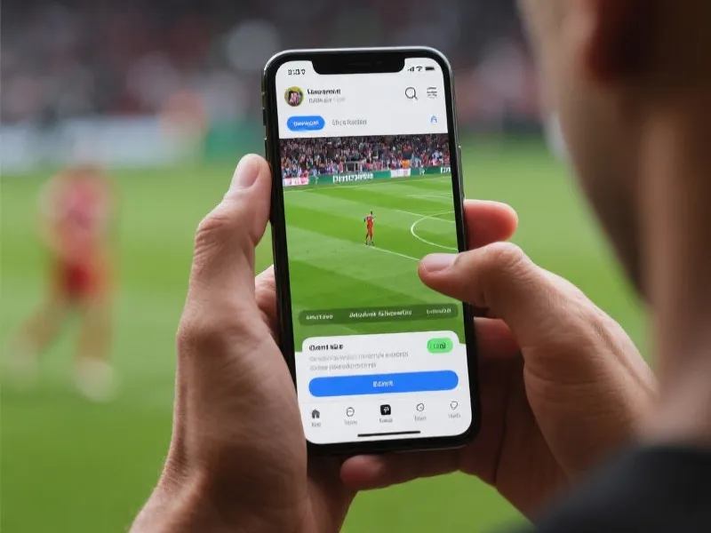 移动端观赛体验